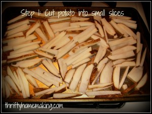 Homemade Baked French Fries