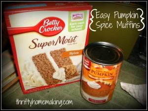 Easy Pumpkin Spice Muffin Recipe