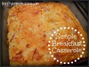 Breakfast Casserole