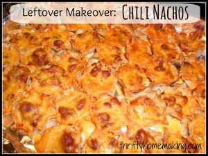 Leftover Makeover: Chili Nachos