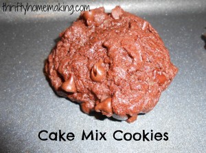 Cake Mix Cookies