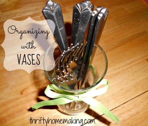 Organizing with Vases