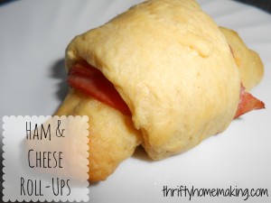 Ham & Cheese Roll-Ups