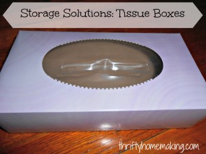 Storage Solutions: Tissue Boxes