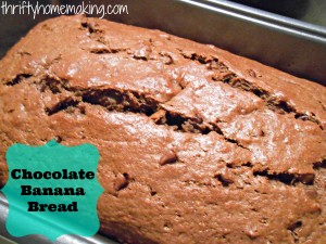 Chocolate Banana Bread