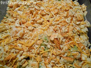 Broccoli Chicken Rice Casserole