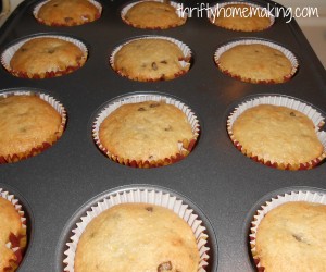 banana muffins 6