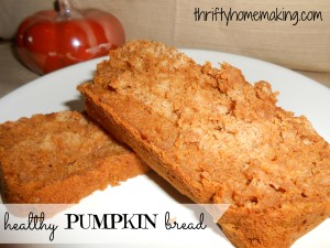 Healthy Pumpkin Bread