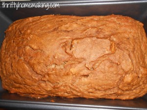 Healthy Pumpkin Bread