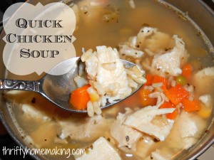 Quick Chicken Soup