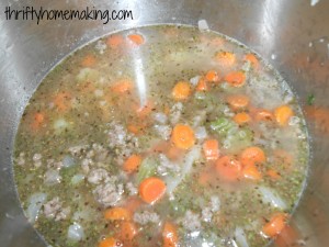 Cheeseburger Soup