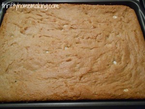 Cake Batter Blondies