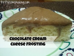 Chocolate Cream Cheese Frosting