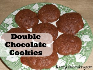 Double Chocolate Cookies