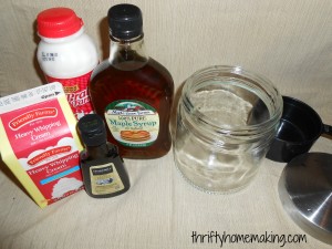 Homemade Coffee Creamer