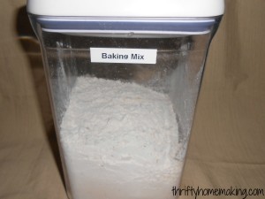 Homemade Baking Mix