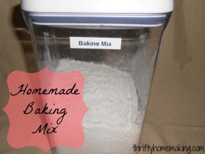 Homemade Baking Mix