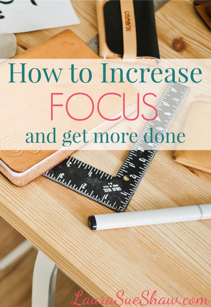 These tips on how to increase focus will help you be more productive and finally finish some projects that have been hanging around your to-do list.