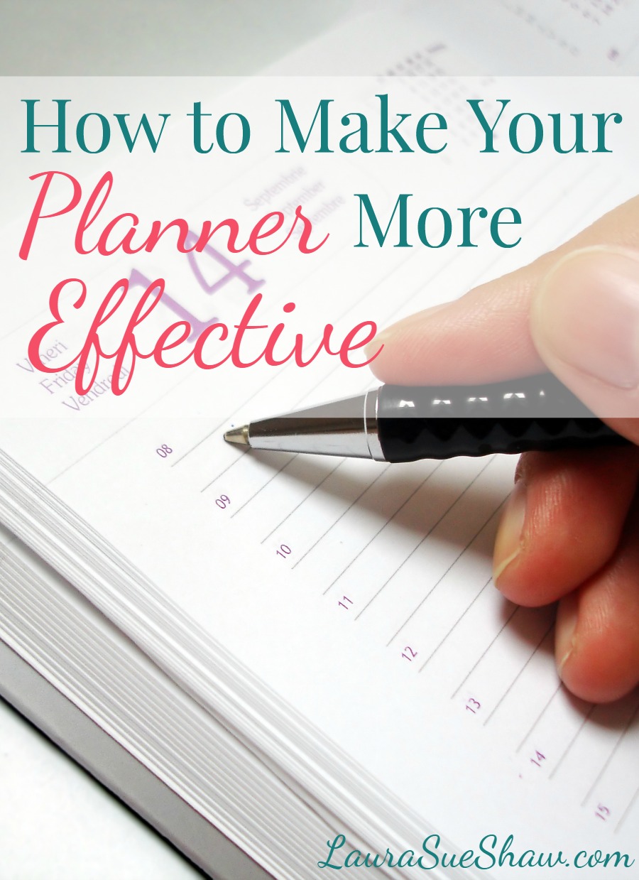 Hedendaags How to Make Your Planner More Effective YT-39