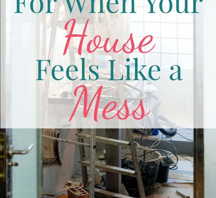 For When Your House Feels Like a Mess