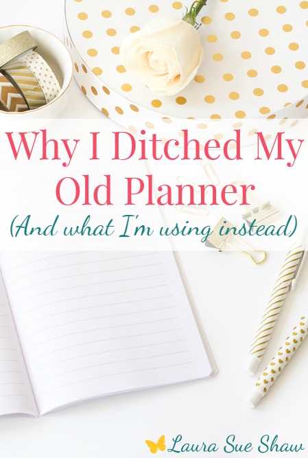 Why I ditched my old planner and what I’m using instead