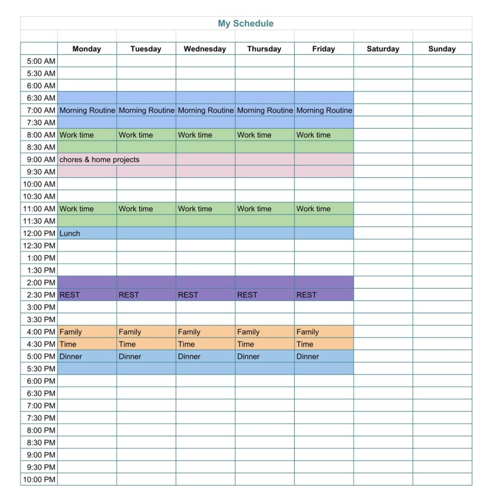 How to Simplify Your Schedule with Time Blocking